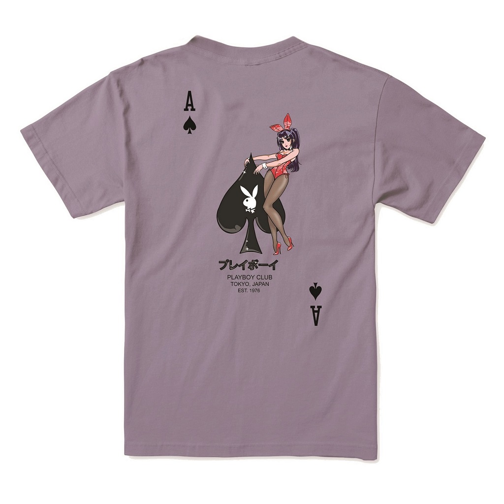 Playboy x Color Bars - Ace of Spades SS T-Shirt image count 1