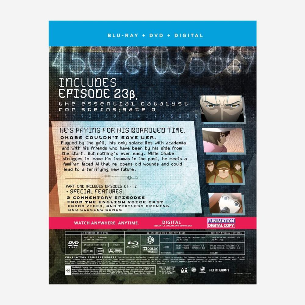 Steins;Gate 0 - Part 1 Standard Edition Blu-ray + DVD image count 1