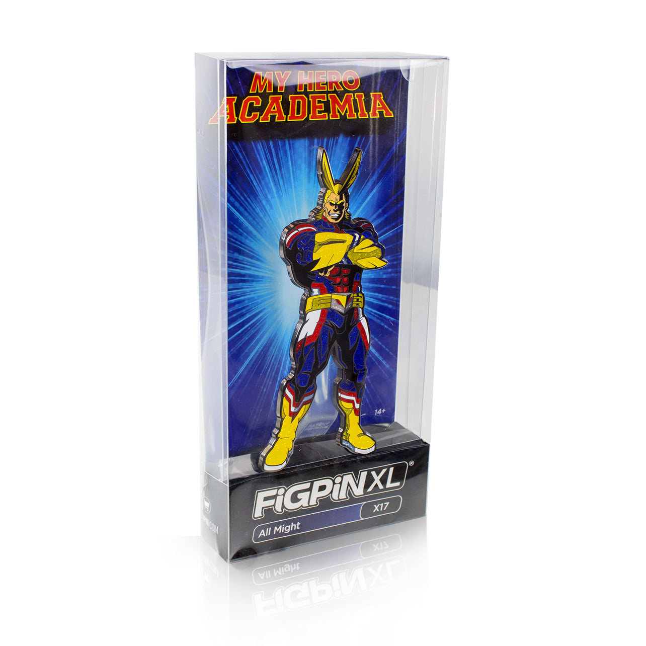 My Hero Academia - All Might Glitter FiGPiN XL (#X17) image count 1