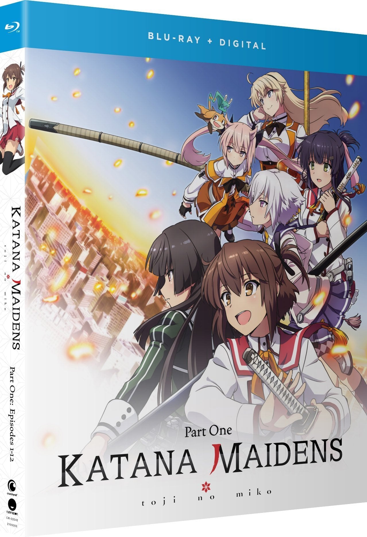 Katana Maidens Toji No Miko - Part 1 - Blu-Ray + DVD image count 1