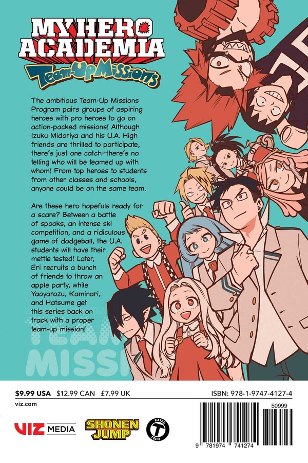 My Hero Academia: Team-Up Missions Manga Volume 4 image count 1