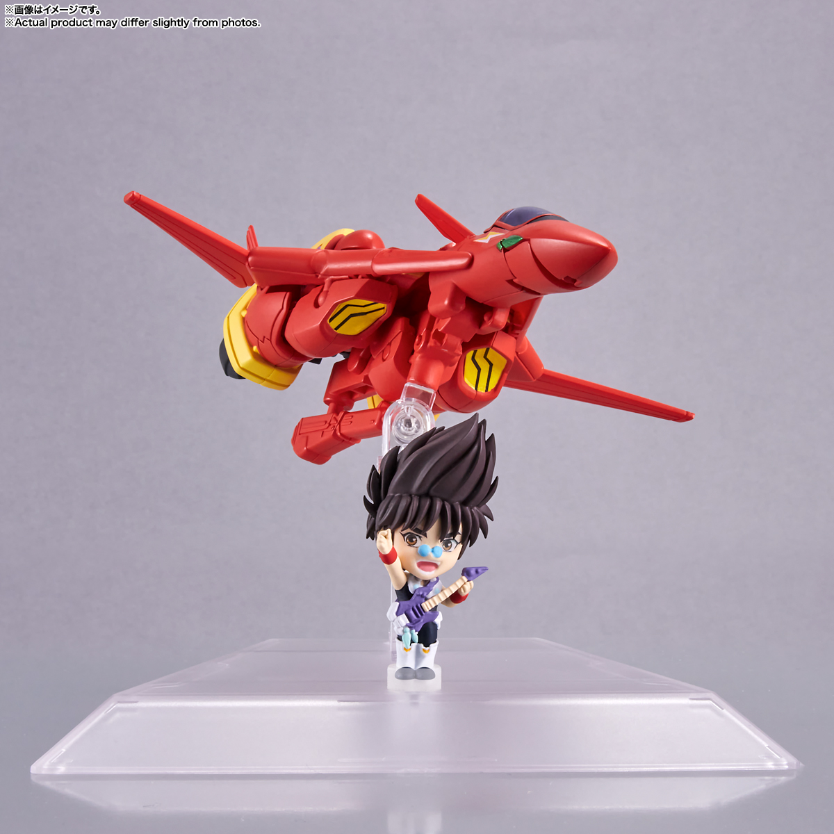 macross-7-vf-19-custom-fire-valkyrie-and-basara-nekki-tiny-session-action-figure-set image count 6