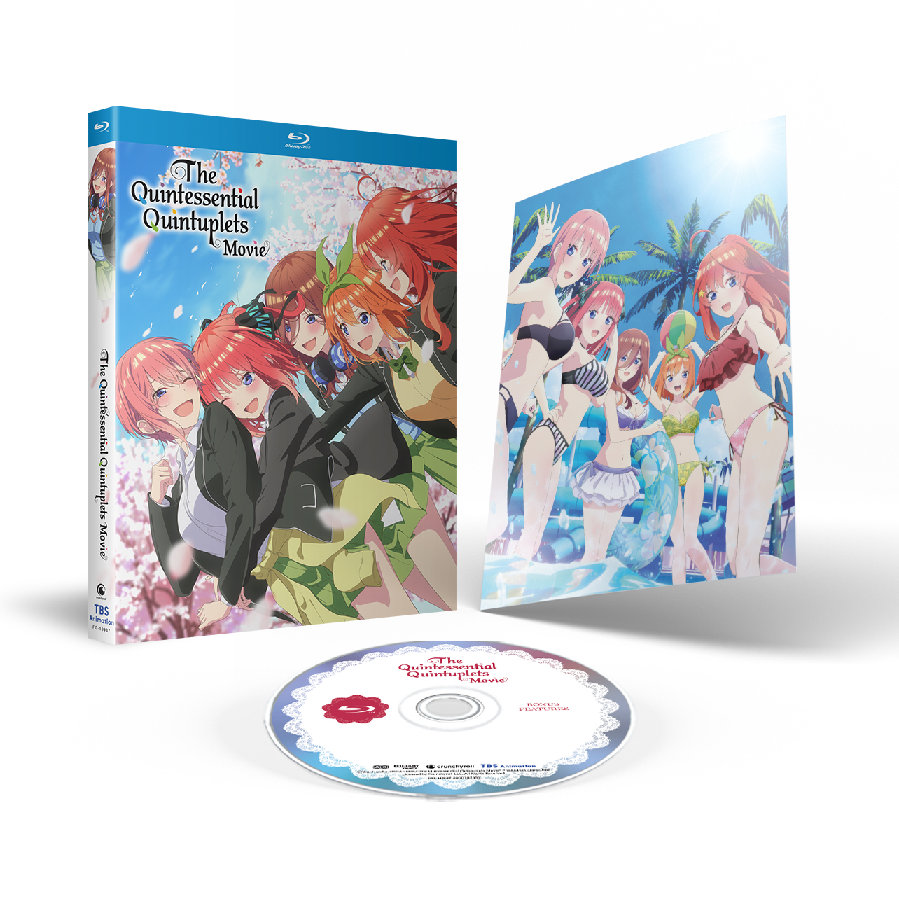 The Quintessential Quintuplets Movie Limited Editon Manga Booklet Japan  Blu-ray