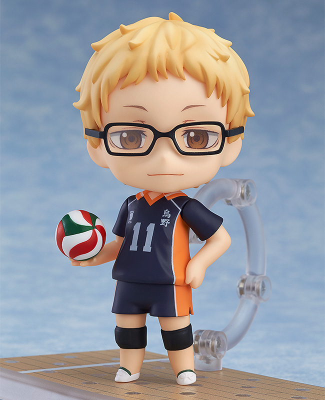 AmiAmi [Character & Hobby Shop]  Anime Haikyuu!! Chimikemo Mascot 3. Kei  Tsukishima(Pre-order)