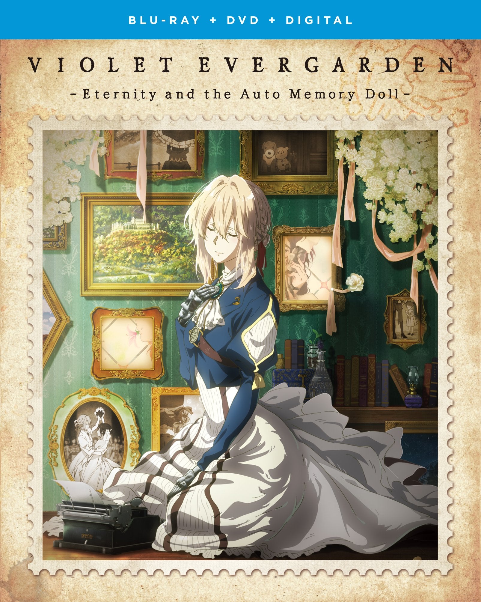 free printable violet evergarden eternity and the auto memory doll coloring pages