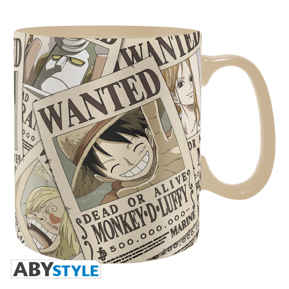 Wanted Posters One Piece Heat Change Mug and Coaster Set