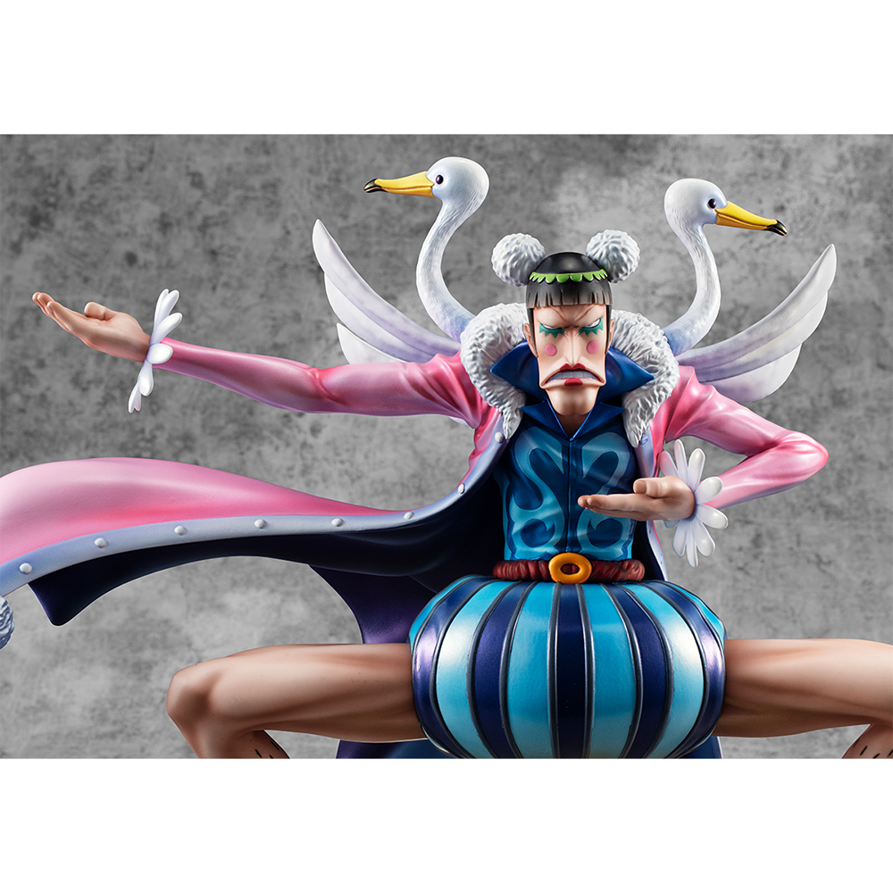 One Piece - Mr. 2 Bon Clay Portrait.Of.Pirates Figure (Playback ...