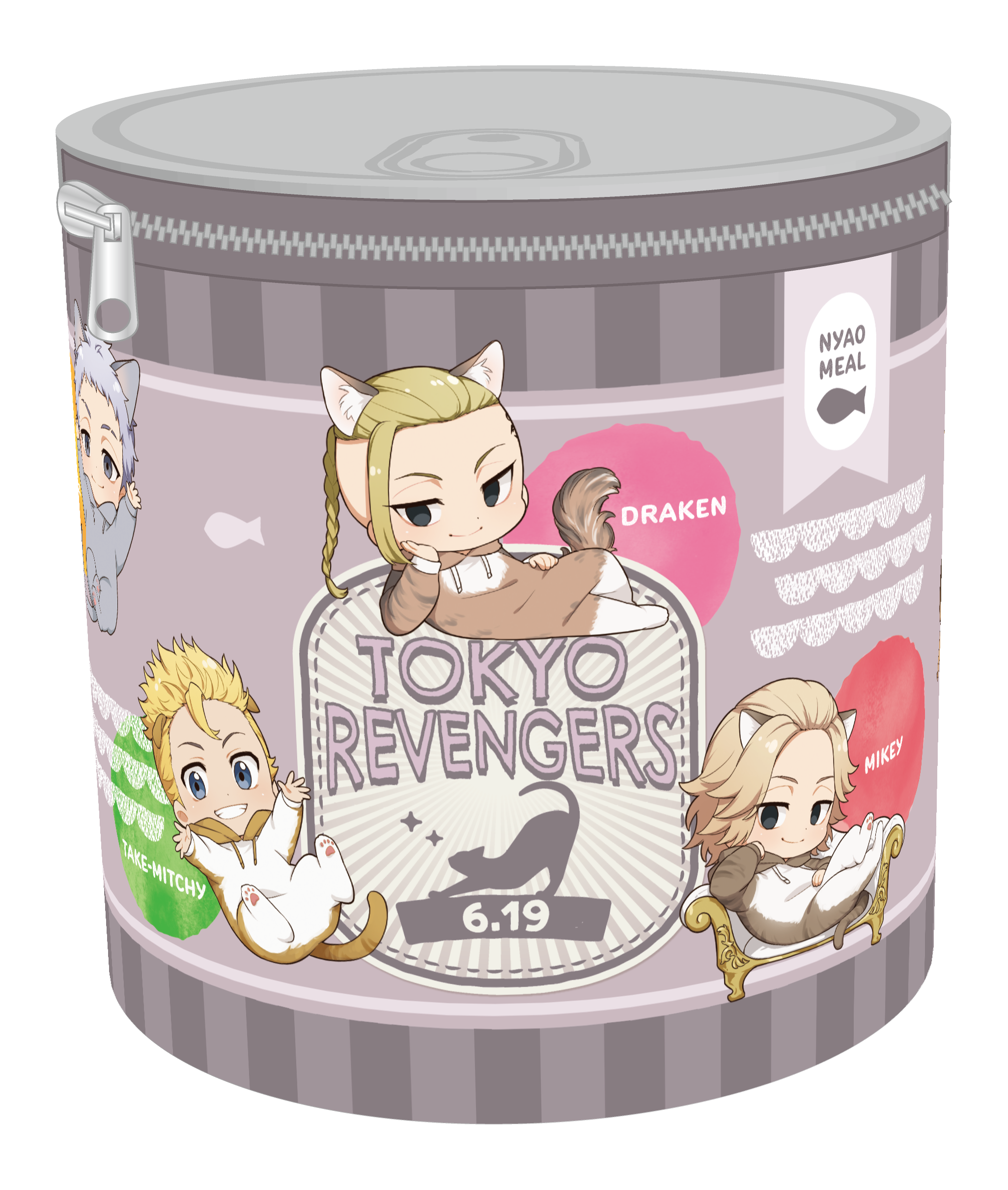 Tokyo Revengers - Cat Food Can Pouch image count 0