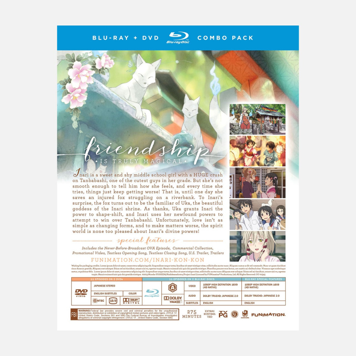 Inari Kon Kon - The Complete Series - Blu-ray + DVD image count 1