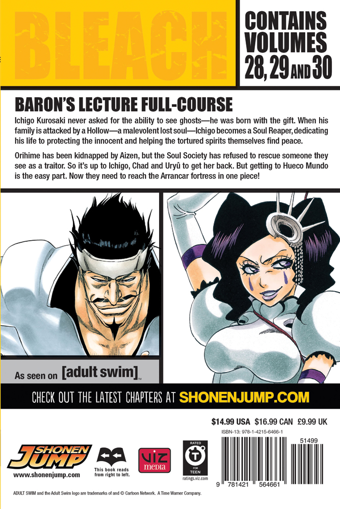 How many volumes of Bleach manga have been converted to anime