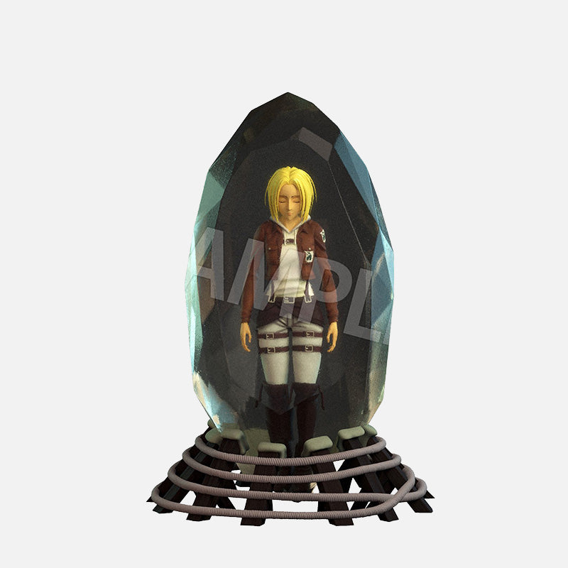 Attack on Titan - Annie Leonhart 3D Crystal Figure image count 0