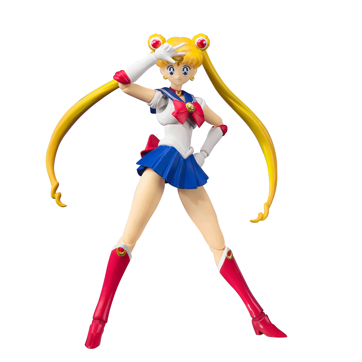 Sailor Moon vol. 7 Miniaturely Tablet. Scettro Lunare di Sailor Moon 10 cm.  Bandai