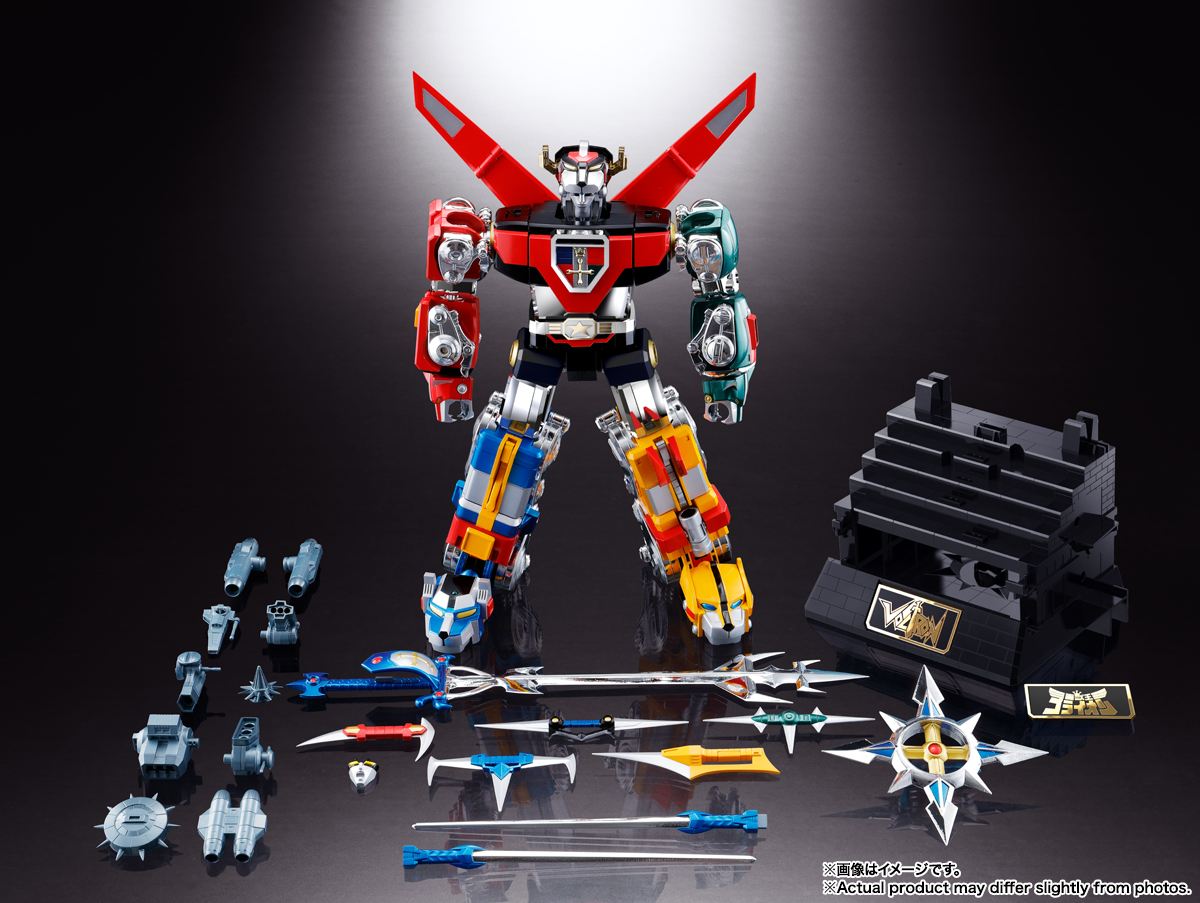 voltron-gx-71sp-voltron-chogokin-action-figure-50th-anniversary-ver image count 1