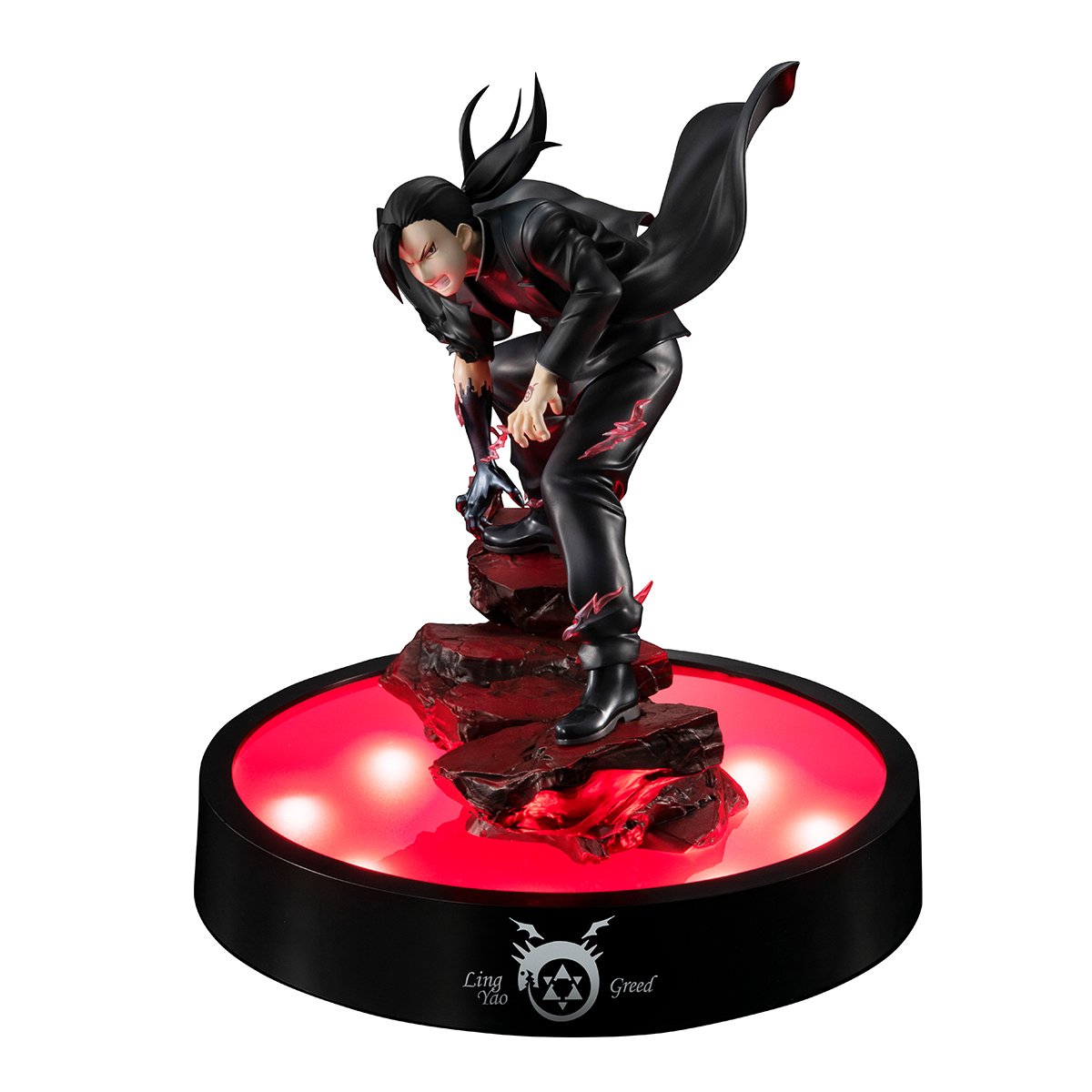 Fullmetal Alchemist: Brotherhood - Ling Yao (Greed) Precious G.E.M. Figure (with LED Stand) image count 2