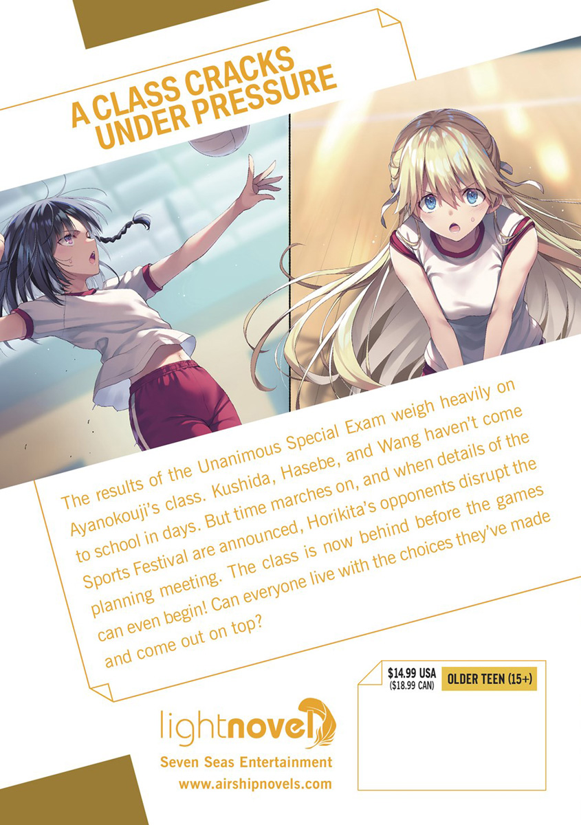 Classroom of the Elite: Year 2 (Light Novel) Manga