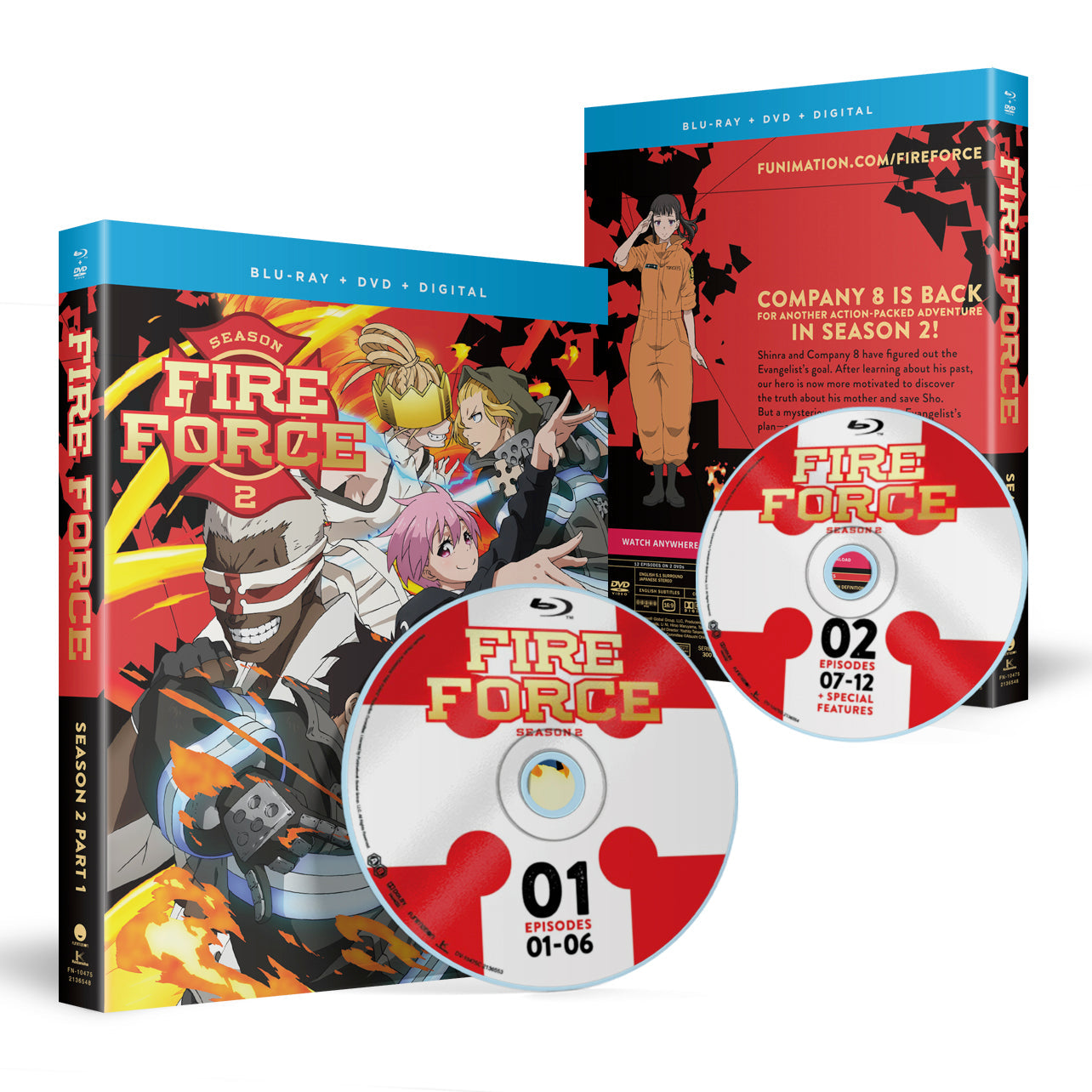 Fire Force - Season 2 Part 1 - Blu-ray + DVD image count 0