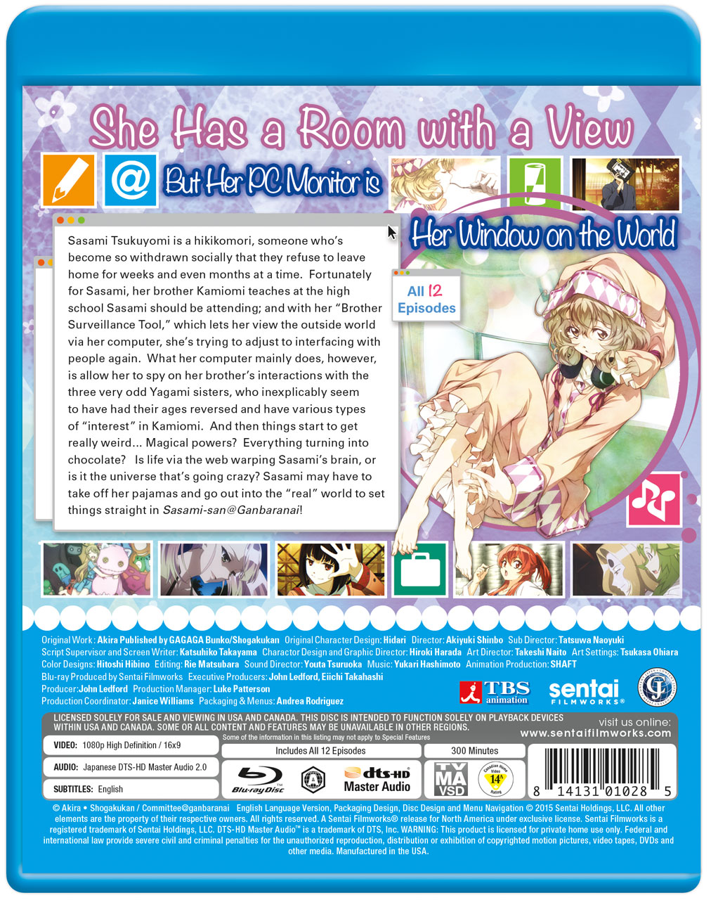 Sasami-san@Ganbaranai - Complete Collection - Blu-ray | Crunchyroll Store