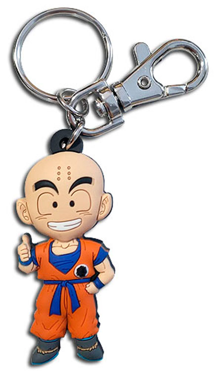 Krillin Dragon Ball Z PVC Keychain image count 0