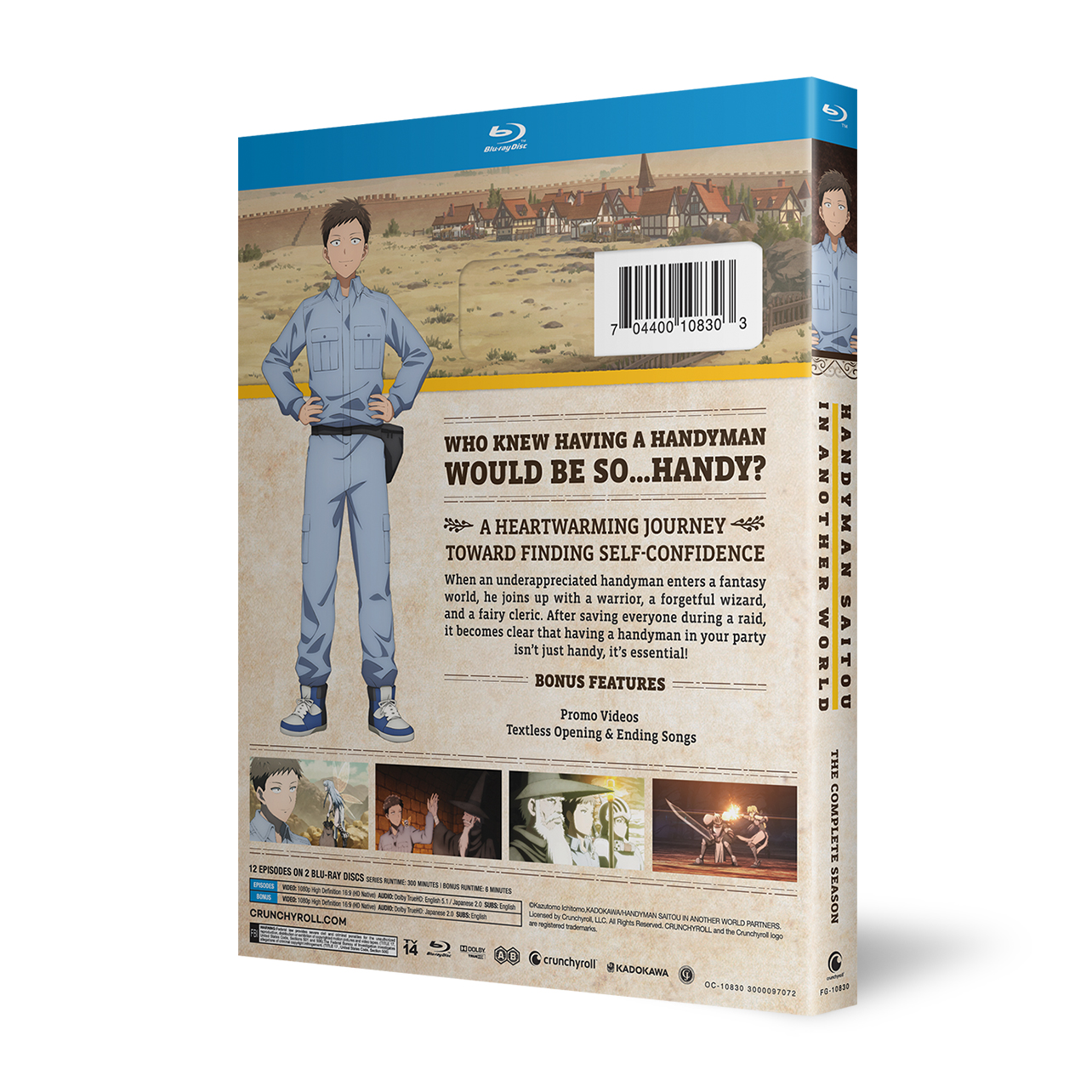 Handyman Saitou in Another World - The Complete Season - Blu-ray
