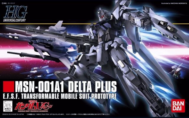 Delta Plus Mobile Suit Gundam HGUC 1/144 Model Kit | Crunchyroll Store