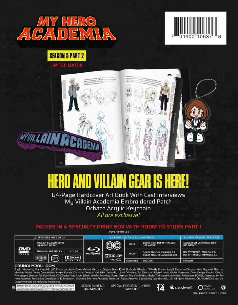 My Hero Academia: Season Five - Part One - Blu-ray + DVD + Digital
