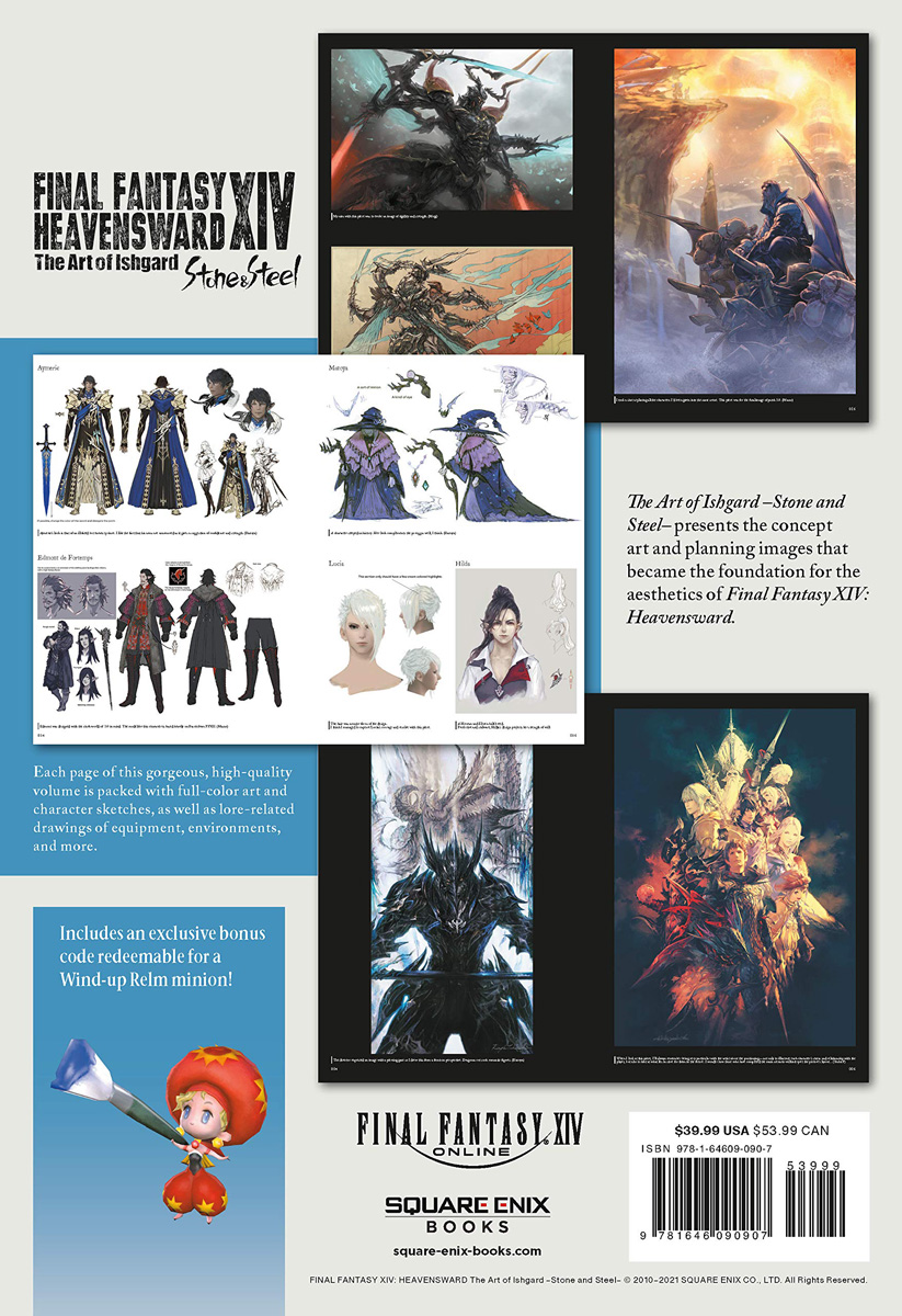 Final Fantasy XIV Heavensward The Art of Ishgard Stone and Steel Artbook image count 1