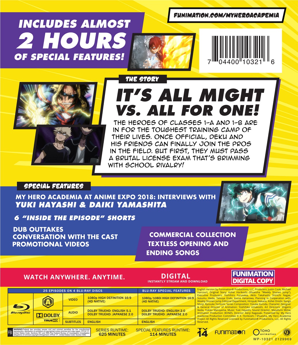 Boku no Hero Academia: 4ª Temporada (Episódios) [Blu-Ray] [720p