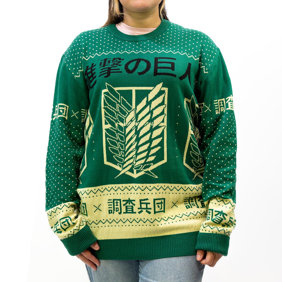 Attack on hot sale titan sweater