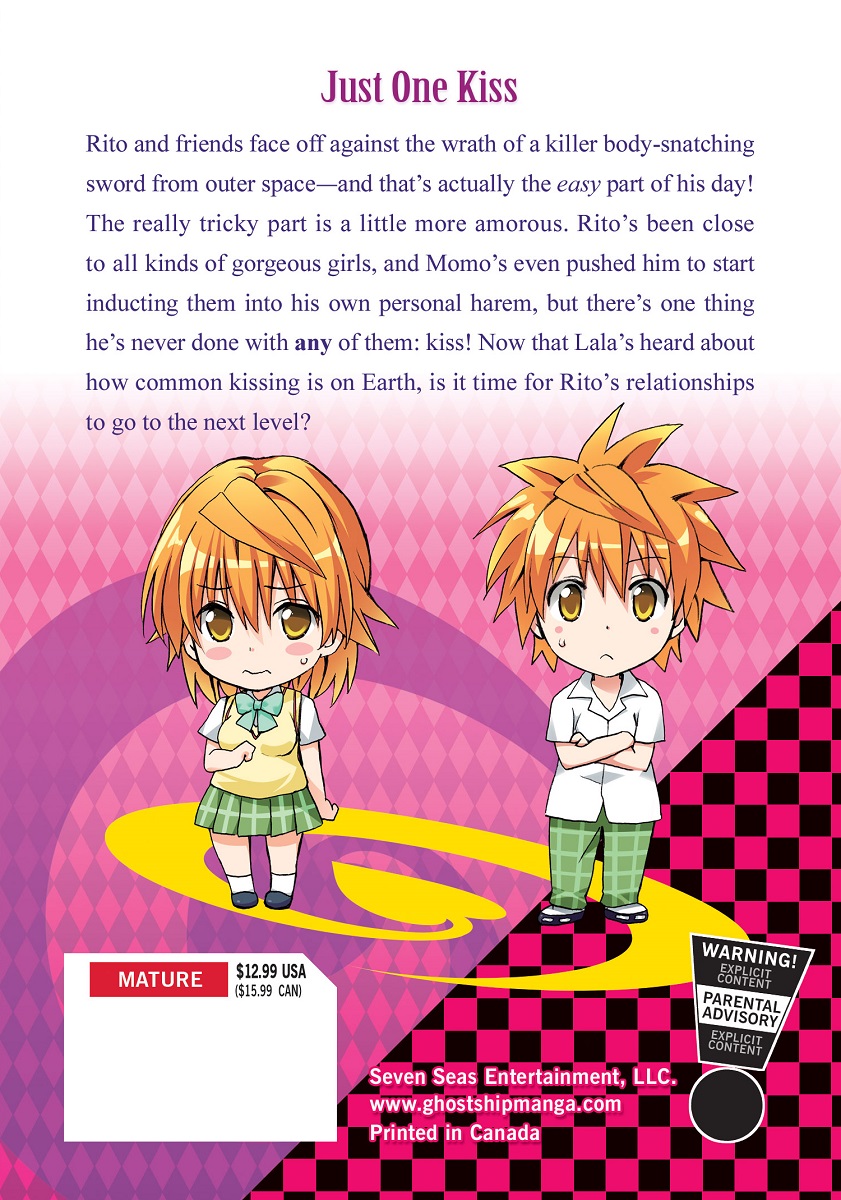 To Love Ru Darkness Manga Volume 9