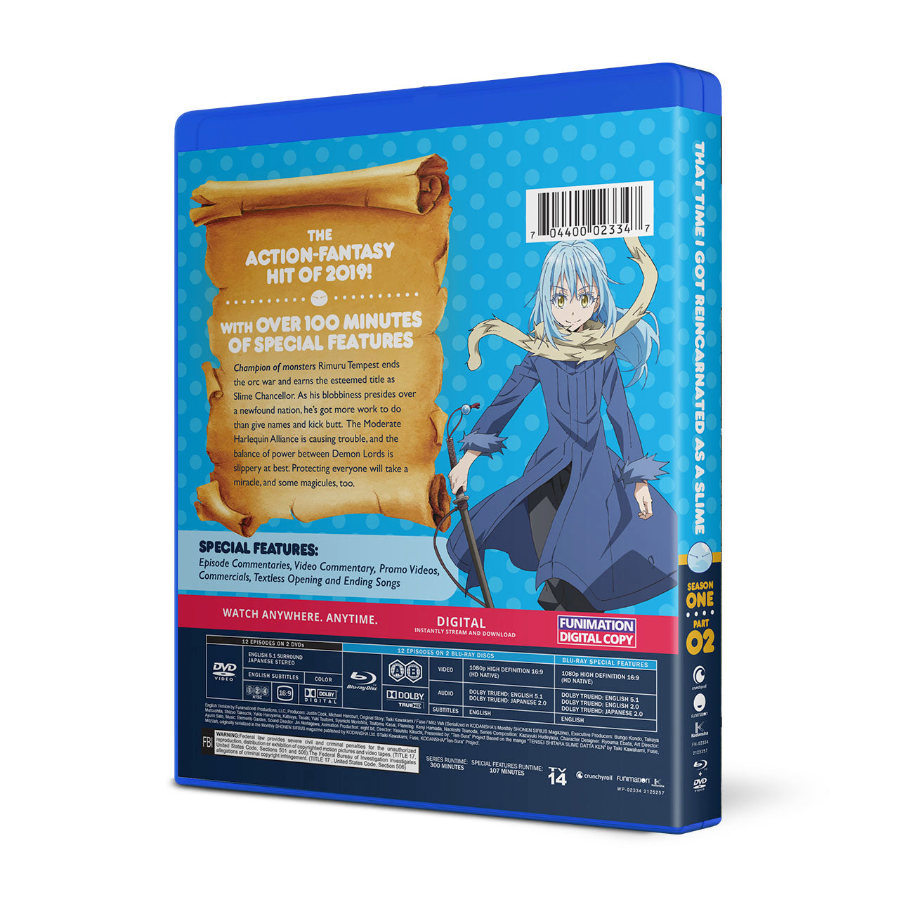 That Time I Got Reincarnated as a Slime - Season 1 Part 2 - Blu-ray + DVD image count 2