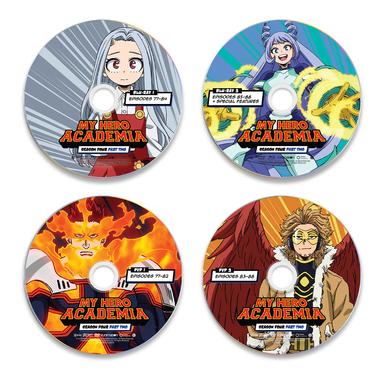 My Hero Academia - Season 4 Part 2 - Limited Edition - Blu-ray + DVD image count 6