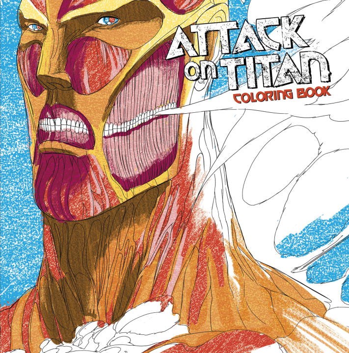 Attack on Titan Adult Coloring Book image count 0