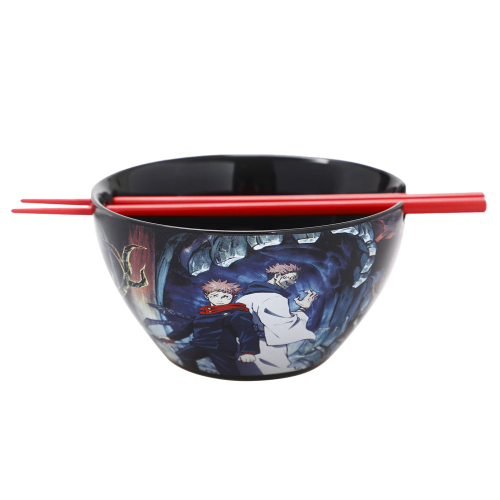 Jujutsu Kaisen - Yuji Sukuna Ramen Bowl With Chopsticks image count 0