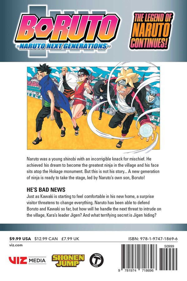 VIZ  Read a Free Preview of Boruto: Naruto Next Generations, Vol. 10