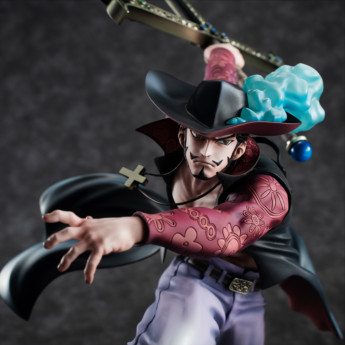 Dracule Mihawk - One Piece v.3 white version Art Print for Sale