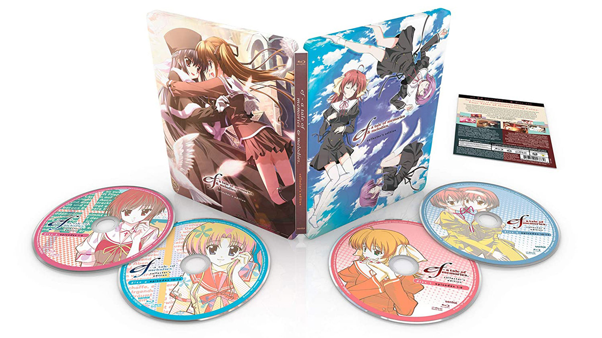 ef A Tale of Memories & Melodies Steelbook Blu-ray | Crunchyroll Store