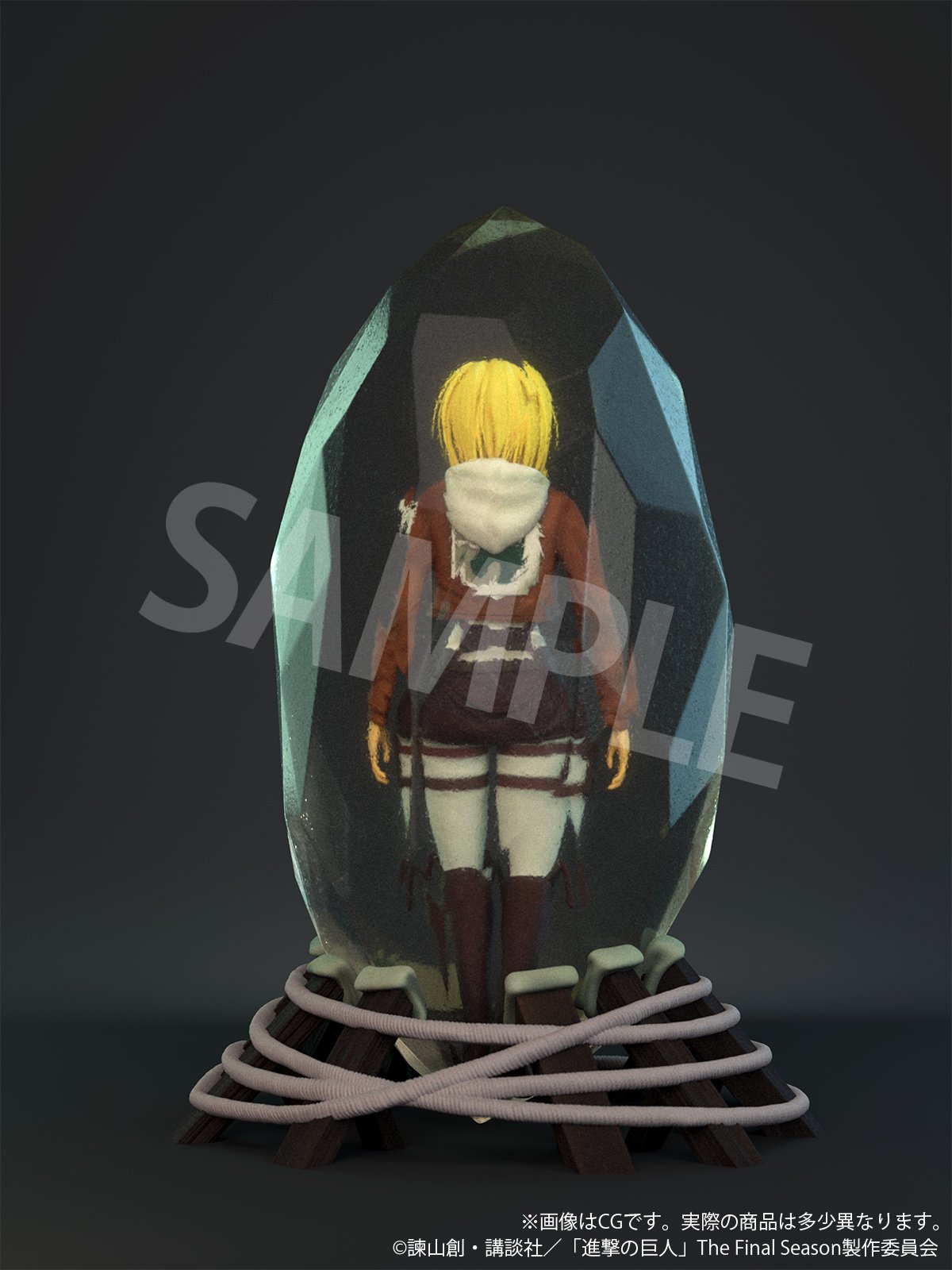 Attack on Titan - Annie Leonhart 3D Crystal Figure image count 5