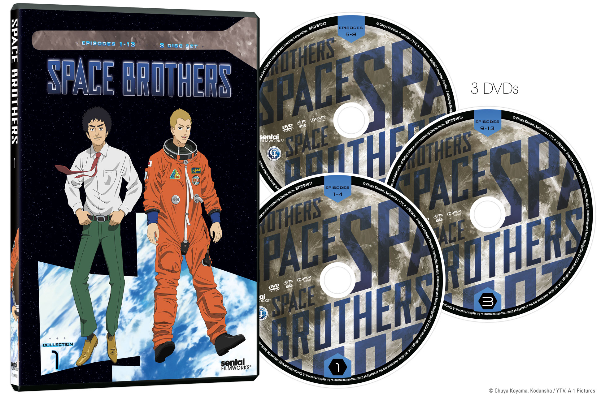 Space Brothers DVD Collection 1 (S) - Space Brothers DVD