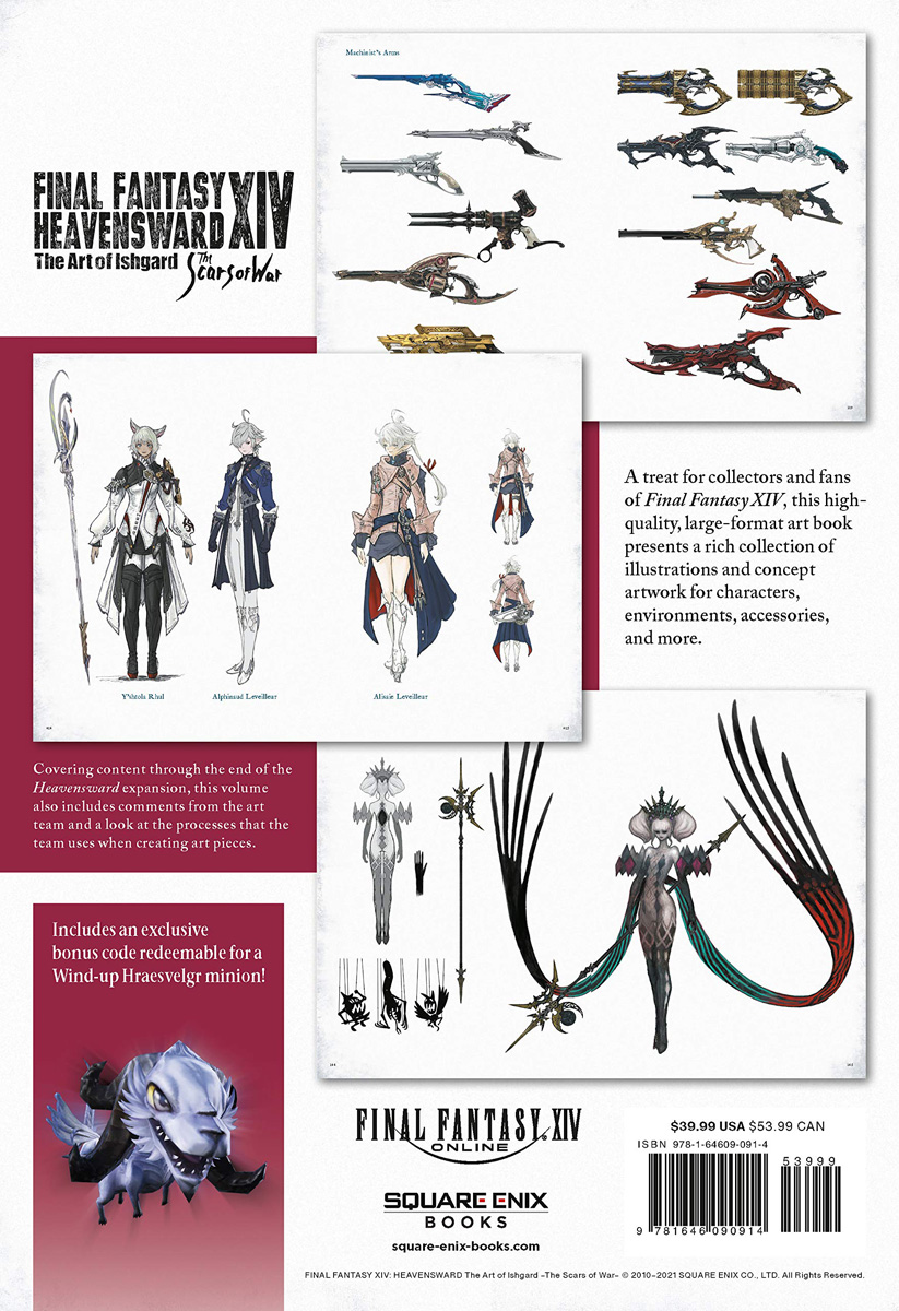 Final Fantasy XIV Heavensward The Art of Ishgard The Scars of War Artbook image count 1