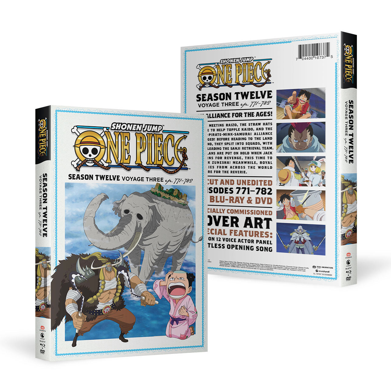 One Piece - Season 12 Voyage 3 - Bd/Dvd | Crunchyroll Store