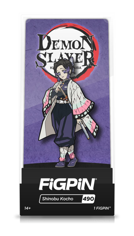  FiGPiN: Demon Slayer - Shinobu Kocho #490