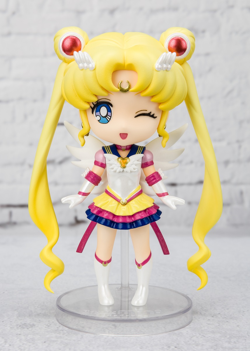 Rukappu Theatrical version Pretty Guardian Sailor Moon Cosmos Eternal Sailor  Moon about 110mm PVC painted movable figure - Discovery Japan Mall