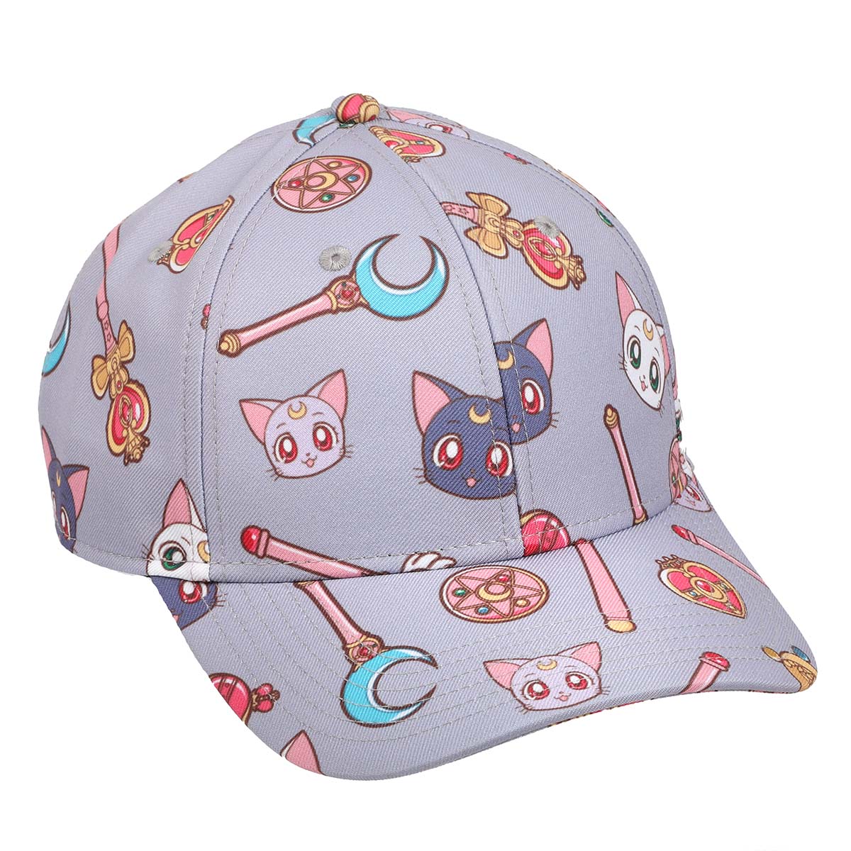 Sailor Moon - Icons All Over Print Snapback Hat image count 3