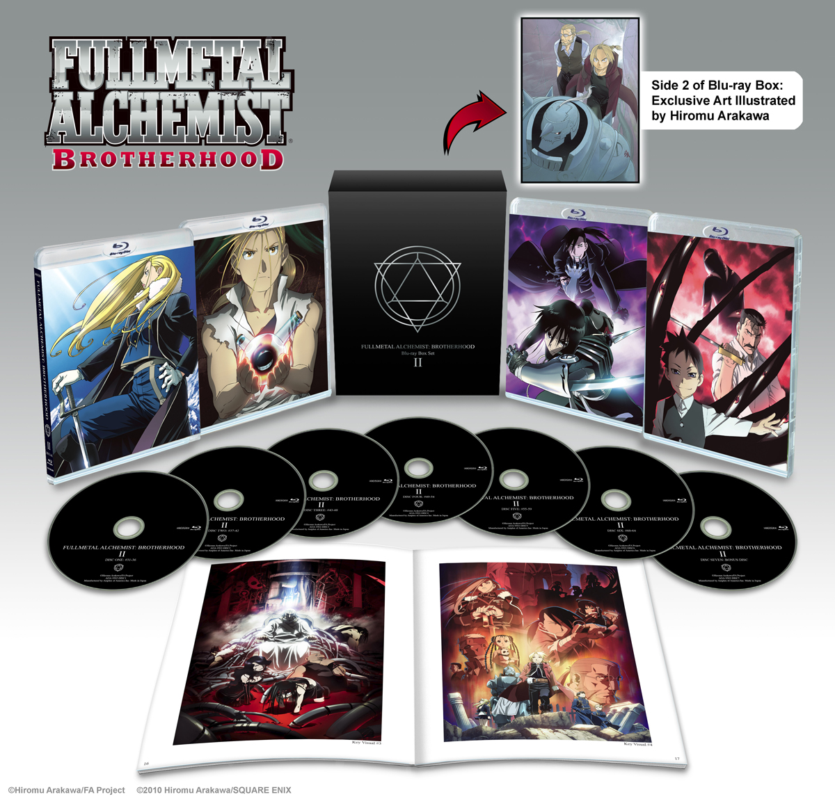 Fullmetal Alchemist: Brotherhood, Part 1 (Blu-ray Disc, 2010, 2-Disc Set)  for sale online