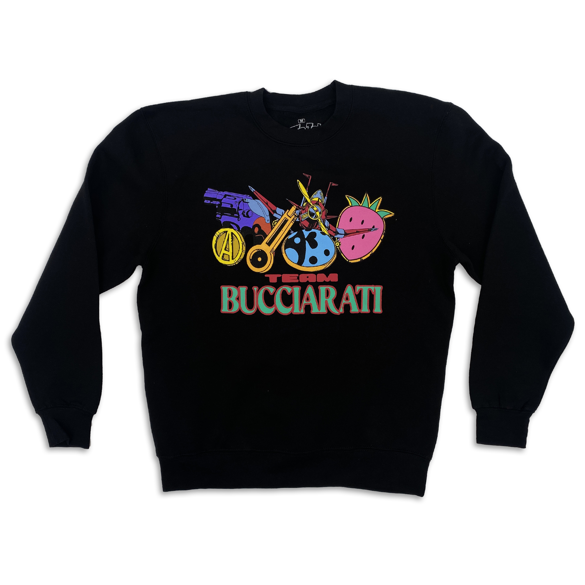 Jojo's Bizarre Adventure Squad Black T-Shirt
