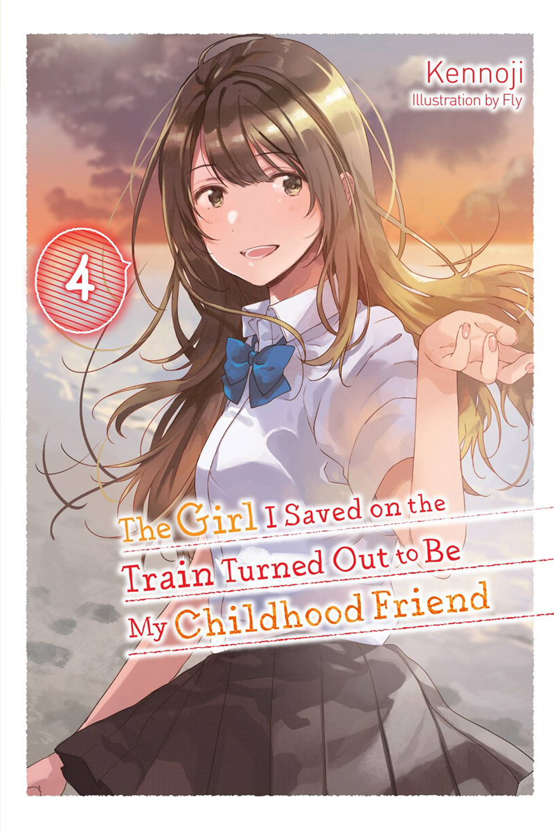 Girl Saved On Train Childhood Friend Novel Soft Cover Volume 4