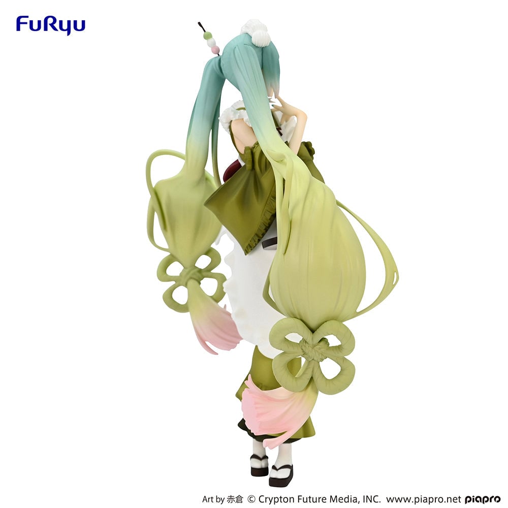 Hatsune Miku Matcha Green Tea Parfait Exceed Creative Figure