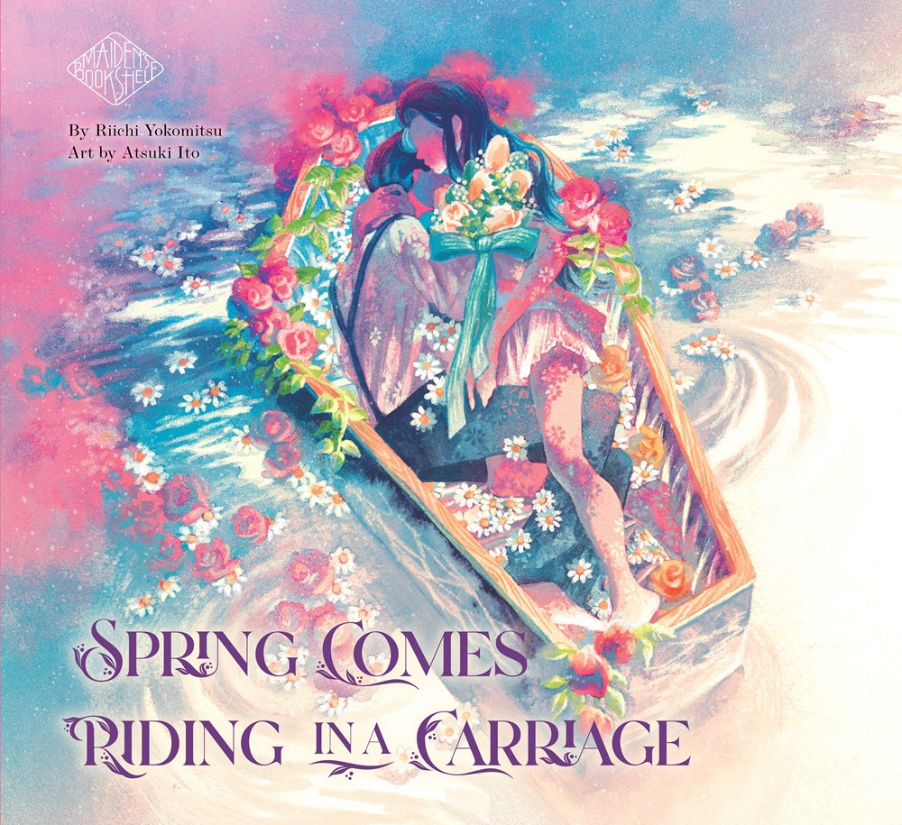 Spring Comes Riding in a Carriage Maidens Bookshelf (Color) image count 0