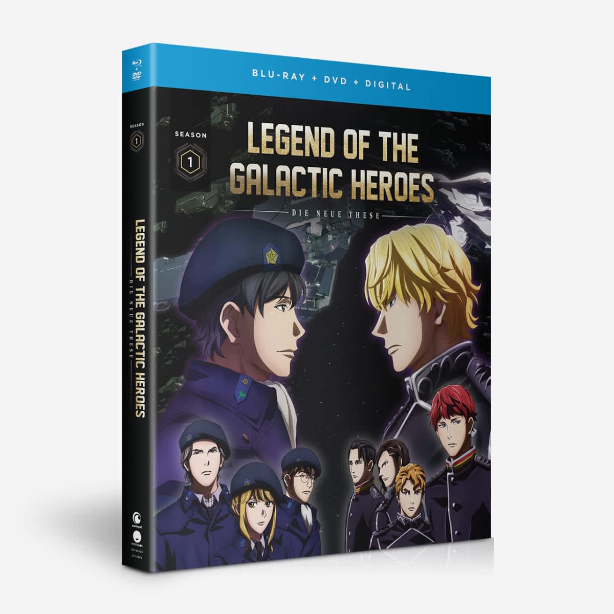 Legend of the Galactic Heroes: Die Neue These - Season 1 - Blu-Ray + DVD image count 0