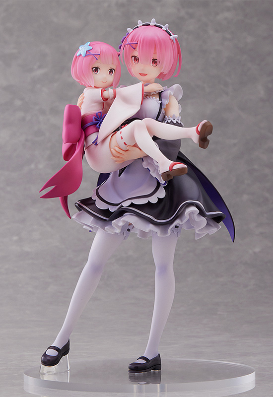 SEGA S-Fire: Re:Zero - Starting Life in Another World - Rem & Childhood Rem  1/7 Scale PVC Figure